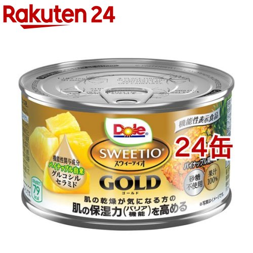 ドール スウィーティオ ゴールドパイナップル果汁づけ( 227g×24缶セット)