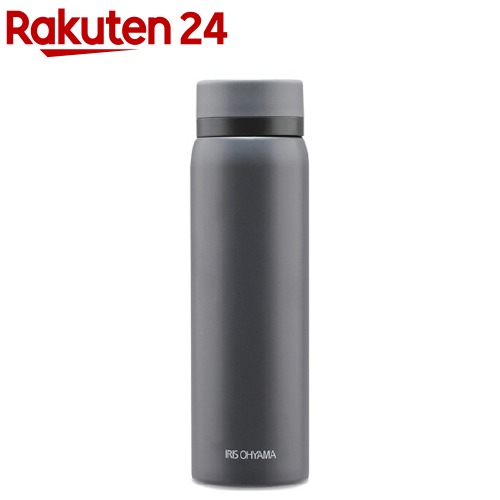 楽天市場 ステンレスケータイボトル スクリュー 500ml スモーキーグレー Sb S500 1個 アイリスオーヤマ 水筒 楽天24
