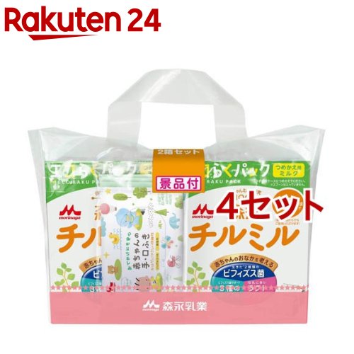 森永 チルミル エコらくパック 800g 5個セット 楽天市場】森永 チルミル エコらくパック つめかえ(800g×12箱