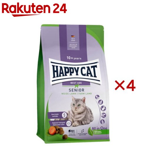 ハッピーキャット 年がしら シニアファームラム(1.3kg×4仕掛ける)