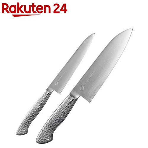 よこやま 燕熟の技 ペティナイフ 刃渡り15珊 ・ 三徳まかない方 刃渡り18珊 EJRK-3500(1書き割り)