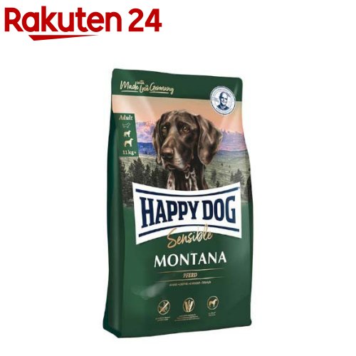 ハッピードッグ センシブル モンタナ 馬肉(4kg)｜24