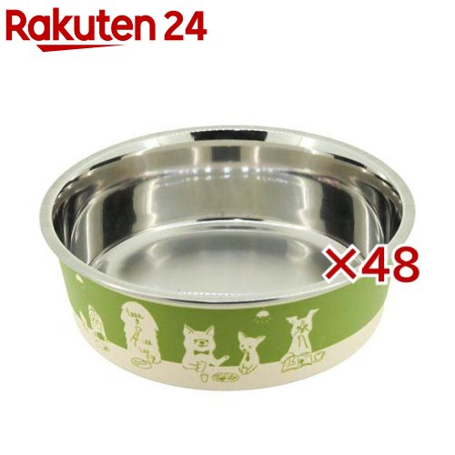 ステンレスの食器 ごはんにゃわん 犬用 SS ビストロ(48セット)|24
