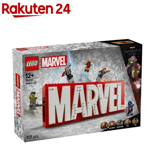 レゴ(LEGO) マーベル マーベル ロゴタイプ＆ミニ図形 76313(1個)【レゴ(LEGO)】[手あそび 手あそび 差し上げ物 12歳 13歳 14歳]