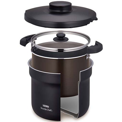 サーモス真空保温調理器シャトルシェフ 4.3Lブラック KBJ-4500(BK) Amazon｜サーモス 真空保温調理器 シャトルシェフ 4.3L (4~6人用