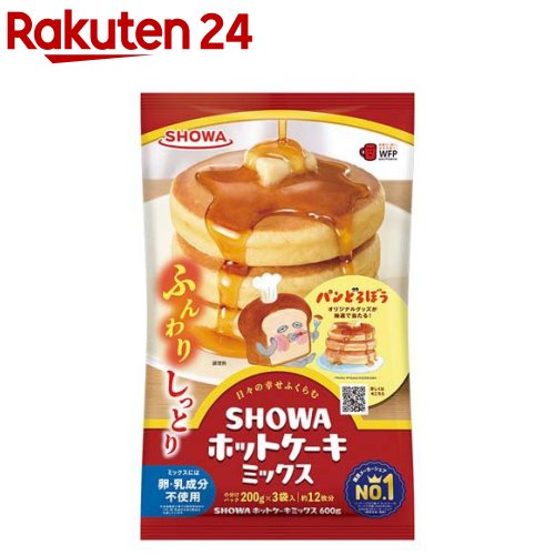 SHOWA ふんわりホットケーキミックス 600g