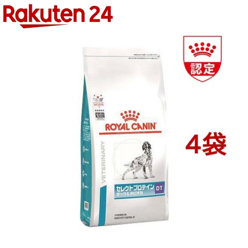 ロイヤルカナン療法食 ロイヤルカナン 犬用 セレクトプロテイン ダック タピオカ ドライ 犬用品 ロイヤルカナン 療法食 犬用 犬用 セレクト プロテイン ダック タピオカ ドライ 3kg 4コセット ロイヤルカナン療法食 楽天24