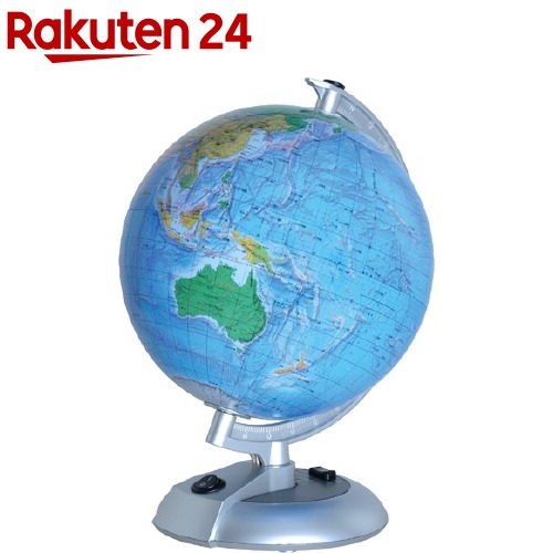 楽天市場】地球儀 行政図 球径26cm 日本地図・国旗付き世界地図付き 手