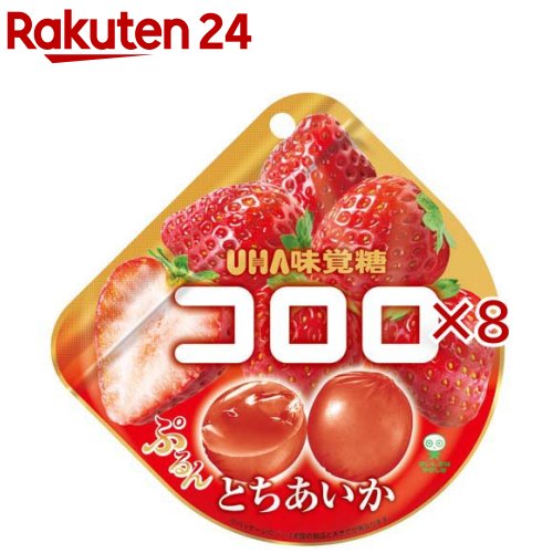 楽天市場】UHA味覚糖 コロロ 清水白桃 40g×6個入｜ 送料無料 お菓子 袋