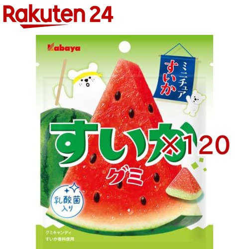 すいかグミ(50g×120セット) 14,577円