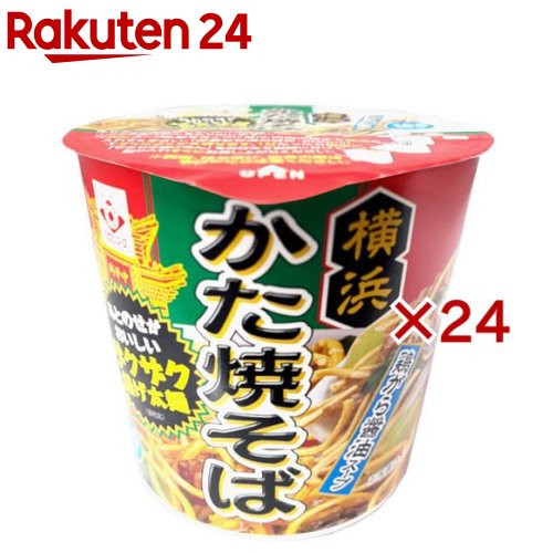 カップ 横浜かた焼そば 鶏がら醤油味(38.2g×24セット)【ヒガシフーズ】