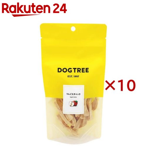 ドッグツリー りんごスティック 犬おやつ(25g×10セット)【ドッグツリー】 6,336円