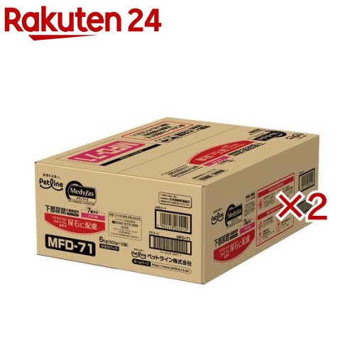 メディファス 7歳から 意気地無し味(12袋入×2書き割り(1袋500g))【メディファス】