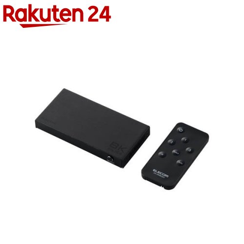 楽天市場】エレコム HDMI切替器 8K対応 4in1 専用リモコン付 8K60Hz