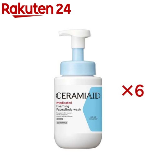 セラミエイド 薬用 フェイス＆ボディウォッシュ 本体(480ml×6セット)【セラミエイド】 5,821円