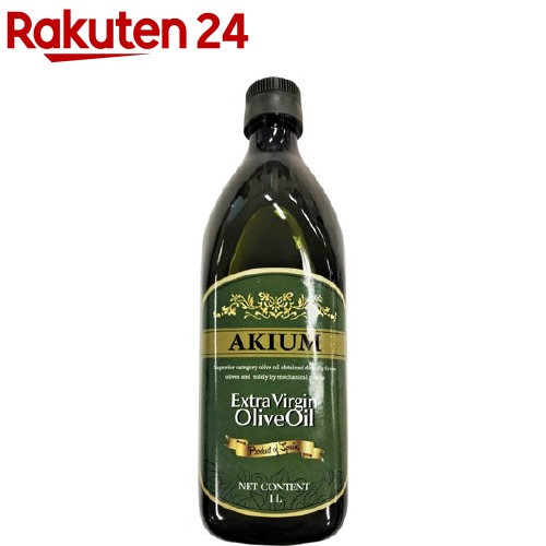 【楽天市場】AKIUM エクストラバージンオリーブオイル(1L)：楽天24
