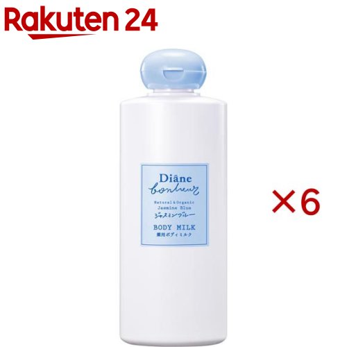 ダイアンボヌール 薬用上半身市乳 ジャスミン青みの芳ばしさ(185ml×6仕掛ける)【ダイアンボヌール】