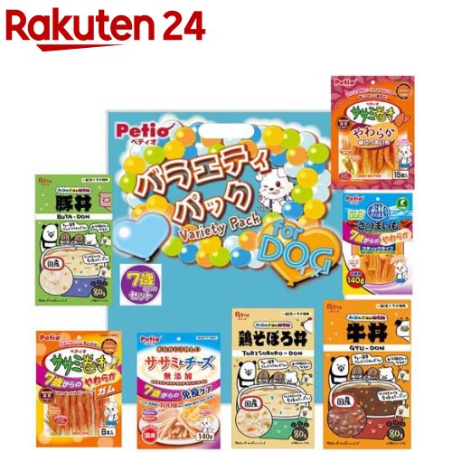 ペティオ 7歳からのお楽しみセット 犬用(12セット)【ペティオ(Petio)】｜24