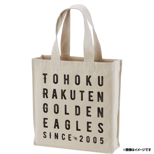 楽天市場 楽天イーグルス ビッグキャンバストート ナチュラル 東北楽天ゴールデンイーグルス 野球 ファン 応援 グッズ 楽天 イーグルスオンラインショップ