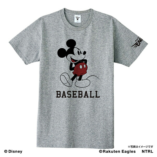 楽天市場 ずーっと イヌワシ ザ バーゲン ミッキーマウス Baseball 東北楽天ゴールデンイーグルス Tシャツ グレー S M L Xl 楽天イーグルス 楽天イーグルスオンラインショップ