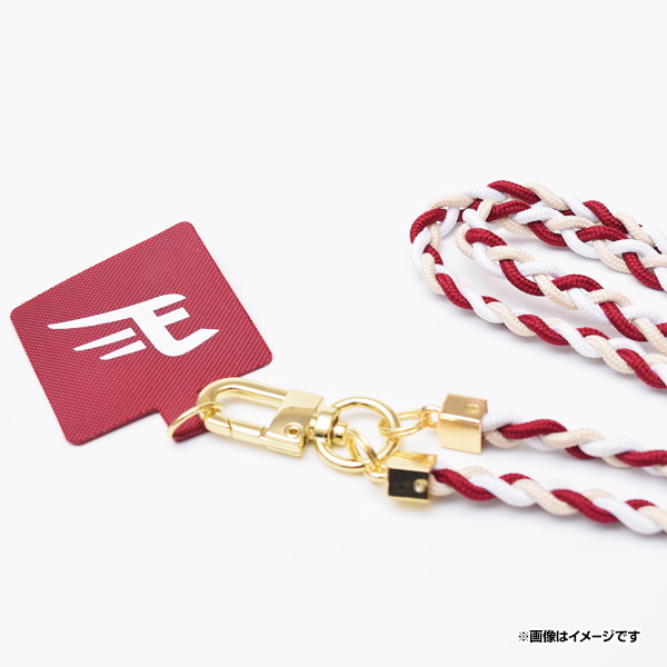 【バラ売り可能】楽天イーグルス　ランダムグッズ各種 楽天市場】リール付きネックストラップパスケース/クリムゾン