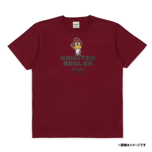 【楽天市場】【Laundry×楽天イーグルス】クラッチ刺繍Tシャツ 