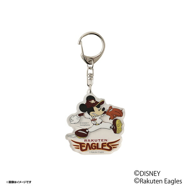 【イヌワシ・ザ・バーゲン】Disney&Baseball｜アクリルキーホルダー〈ミッキー・ピッチャー〉［B］《楽天イーグルス》画像