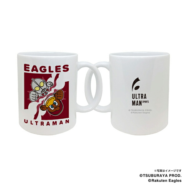 【イヌワシ・ザ・バーゲン】【ウルトラマン×楽天イーグルス】マグカップ ［デフォルメ］《楽天イーグルス》画像