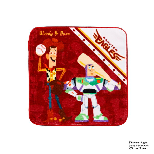 [TOY STORY design Baseball Collection]ウッディ&バズハンドタオル《楽天イーグルス》【トイストーリー】画像