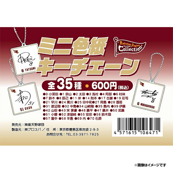 【500円引きクーポン】 楽天市場】【Eコレ】ミニ色紙キーチェーン【全35種】《楽天 その他
