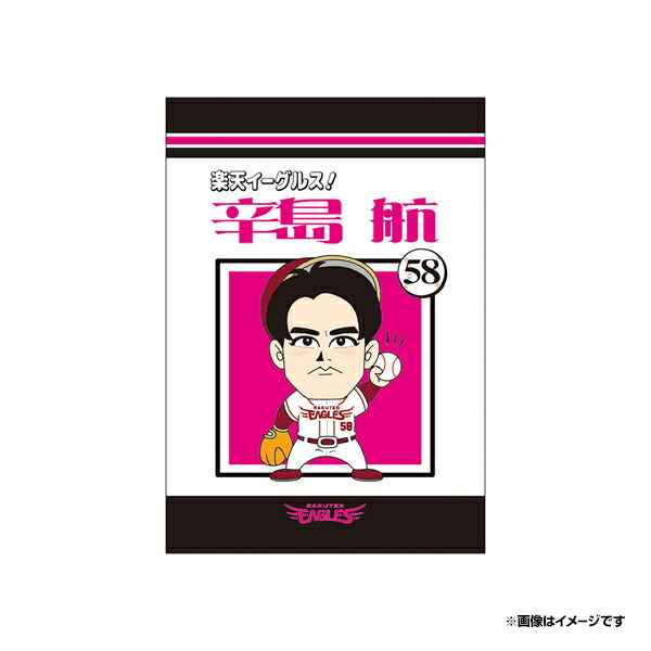 楽天市場】プリントサイン入りボール│ #58辛島航《楽天イーグルス