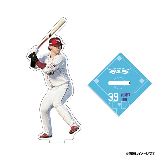 楽天イーグルス 伊藤裕季也選手セット 楽天市場】【受注生産】#39伊藤裕季也選手│PLAYINGアクリル