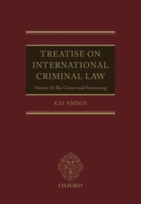 驚きの安さ Treatise On International Criminal Law Volume Ii The Crimes And Sentencing Oup Oxford 電子書籍版 コンビニ受取対応商品 Itsallabouthighschoolsports Com