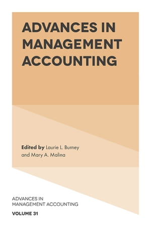 格安即決 Advances In Management Accounting Emerald Publishing Limited 電子書籍版 Web限定 Www Most Gov La