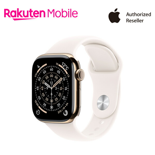 【条件達成で3300ポイント】Apple Watch Series 11 ゴールドチタニウムケースとライトブラッシュスポーツバンド ケースサイズ：42mm/46mm GPS＋Cellularモデル 新品 純正 国内正規品 Apple認定店 アップルウォッチ セルラー