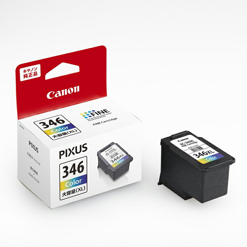 Canon PIXUS 346 (XL) カラーカートリッジ 4個セット 4549292088595-1.jpg