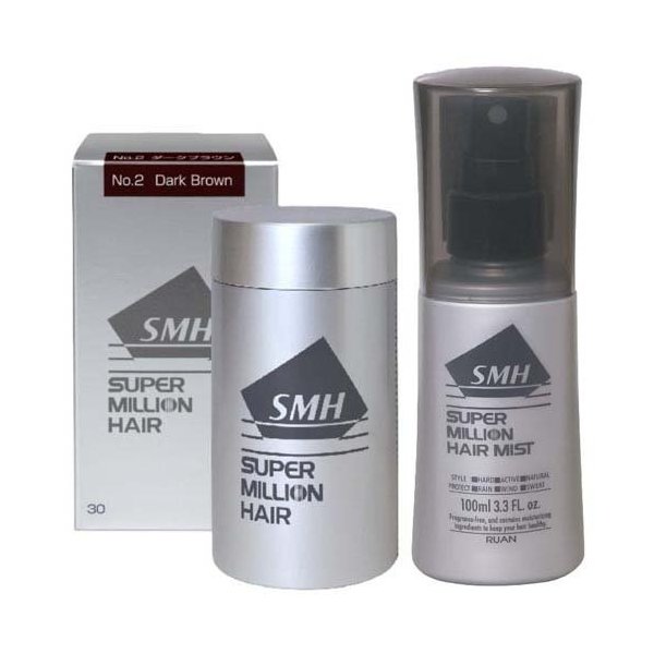 楽天市場】スーパーミリオンヘアー ブラック 30g 【スーパーミリオン