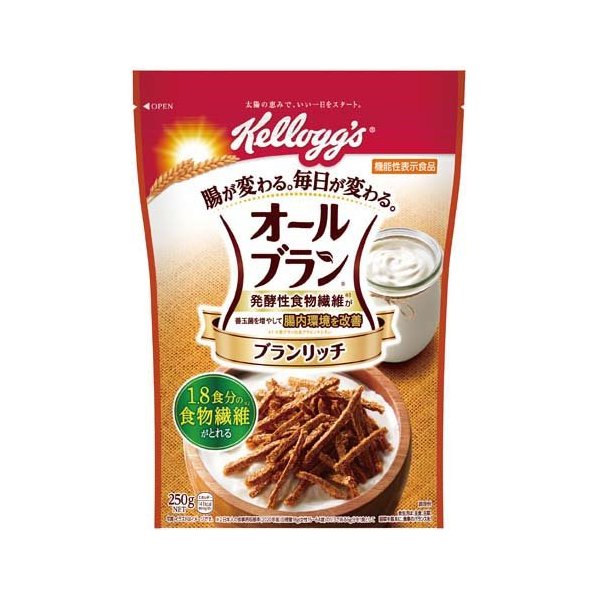 楽天市場】ケロッグ オールブラン フルーツミックス 380g