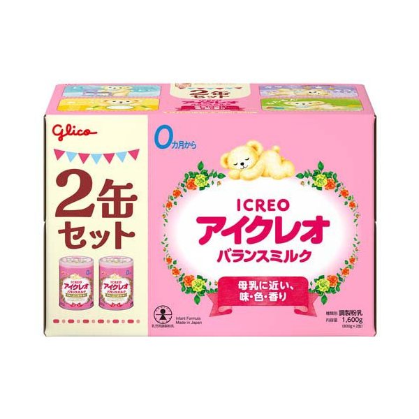 グリコICREOアイクレオ800大缶未開封16缶まとめて育児ミルク粉ミルク アイクレオTOPページ – グリコダイレクトショップ