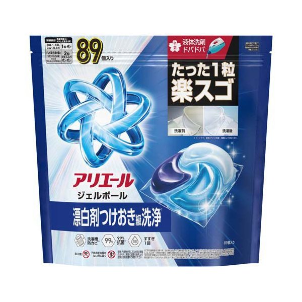 楽天市場】アリエール 洗濯洗剤 ジェルボール4D 微香 詰め替え メガ