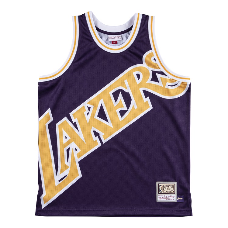 楽天市場 ミッチェル ネス Nba ロサンゼルス レイカーズ ビッグロゴ スウィングマン ジャージー Mitchell Ness Los Angeles Lakers Big Face Swingman Fashion Jersey 楽天スポーツゾーン