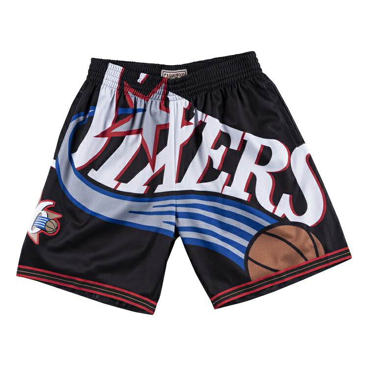 nba big logo shorts