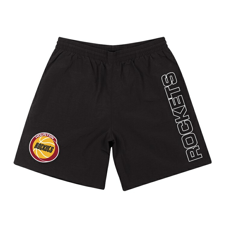 mitchell and ness houston rockets shorts