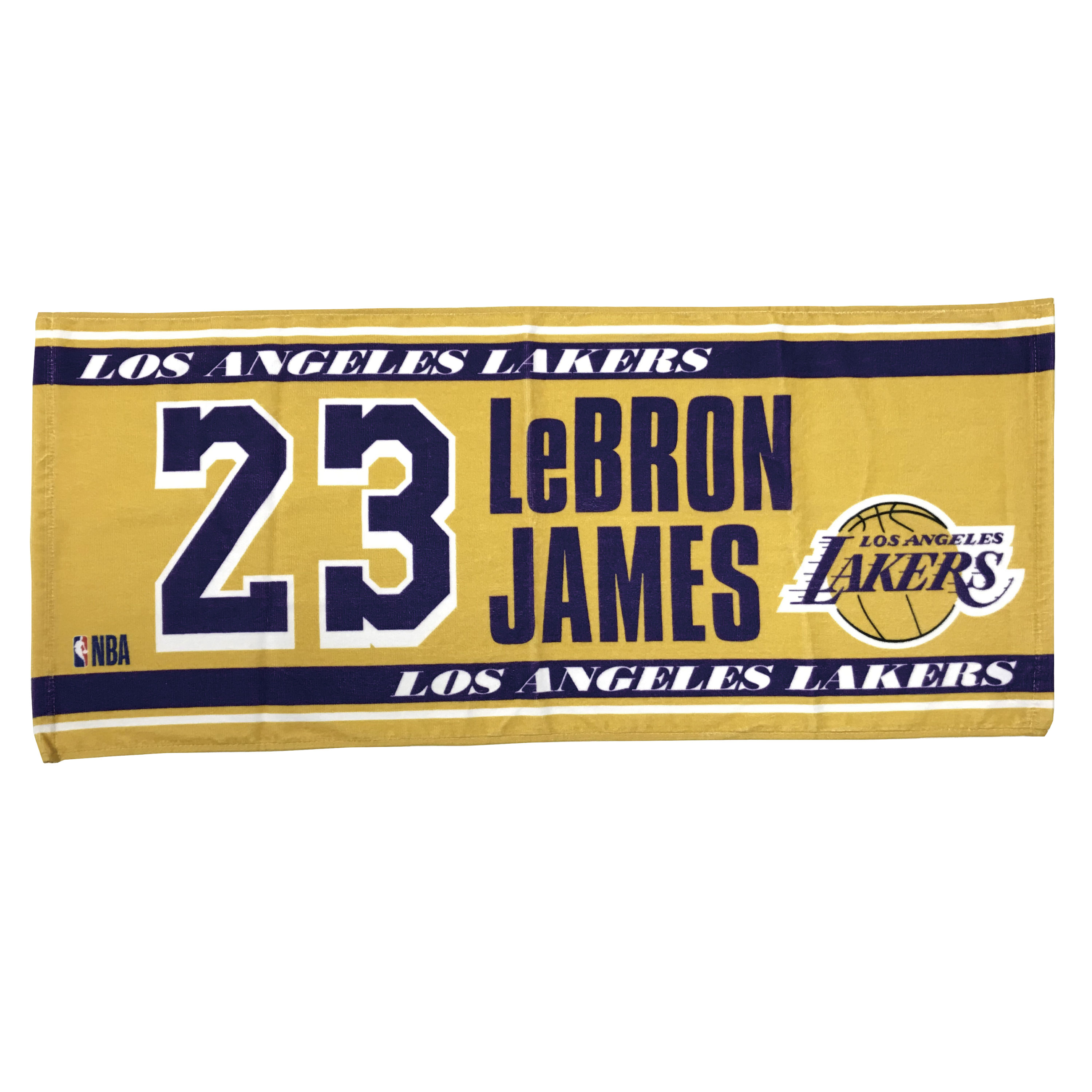 楽天市場 Nba ロサンゼルス レイカーズ レブロン ジェームズ 23 フェイスタオル Los Angeles Lakers Lebron James ネーム ナンバー 楽天スポーツゾーン