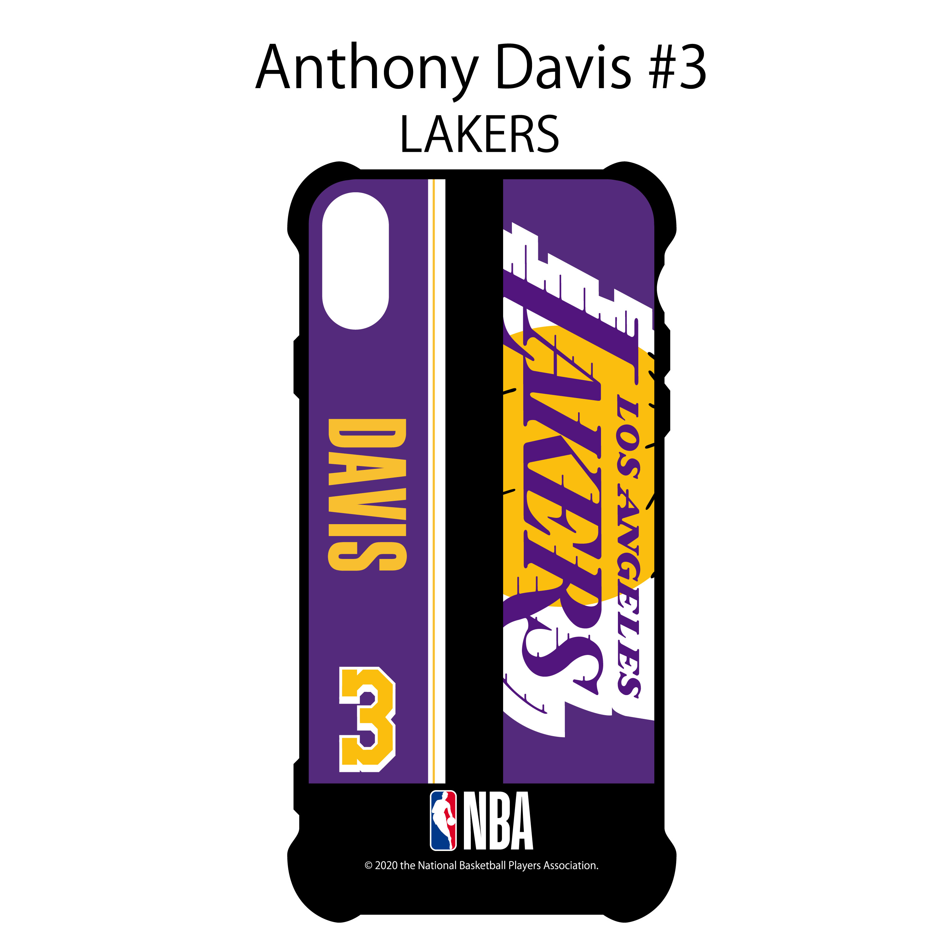 楽天市場 ロサンゼルス レイカーズ アンソニー デイビス 3 Iphone X Xsハードカバー Los Angeles Lakersanthony Davis ネーム ナンバー 楽天スポーツゾーン