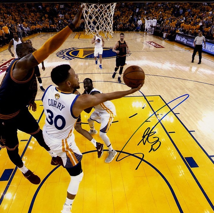 ステフィン ロッドマン カリー 直筆サイン入り オンラインnba 16xインチ レイカーズ Nba Finals Layup Against Lebron フォトポスター Nba ゴールデンステート ウォリアーズ フレームなし Stephen Curry Golden State Warriors Signed Nba Finals Layup