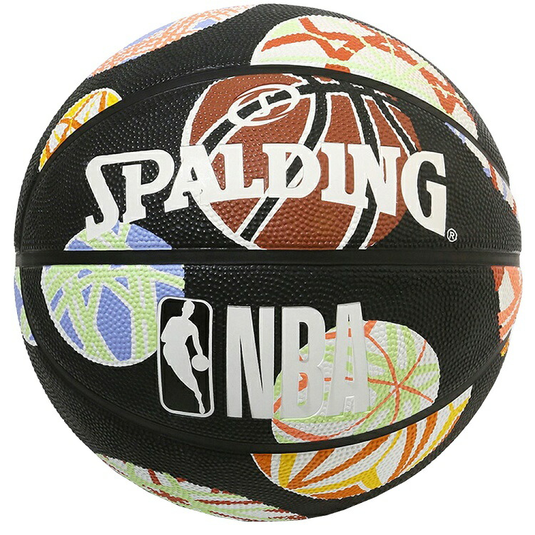 楽天市場 Spalding Nba公式 バスケットボール 6号球 マリ柄 ラバーボール 屋外用に最適 Mashu Kyoto マシュ キョウト コラボレーションデザイン スポルディング 楽天スポーツゾーン