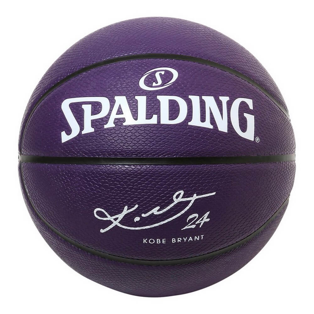 楽天市場 コービー ブライアント Spalding Nba公式 バスケットボール 7号球 パープル Los Angeles Lakers レイカーズ Kobe Bryant ロサンゼルス レイカーズラバーボール 屋外用に最適 スポルディング 楽天スポーツゾーン