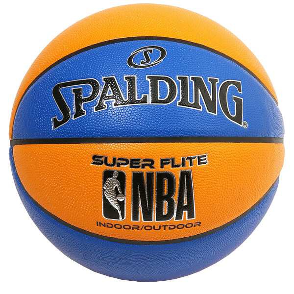 Spalding Nba公式 合成皮革ボール 7号球 スーパーフライト ブルー オレンジ バスケットボール 屋内用に最適 スポルディング Fitzfishponds Com