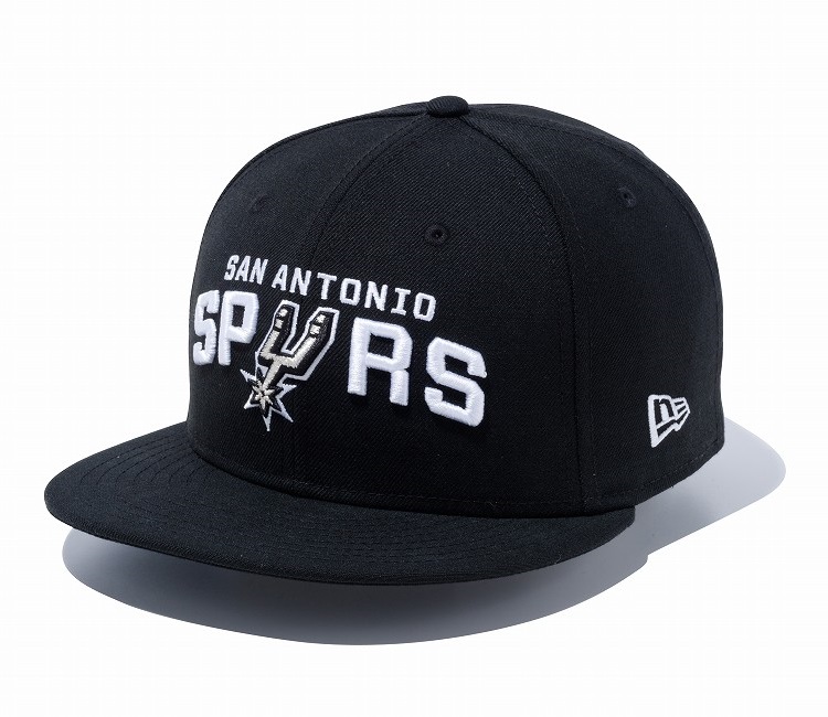 楽天市場 ニューエラ キャップ New Era Nba サンアントニオ スパーズ ブラック 9fifty バイザー メンズ帽子 楽天スポーツゾーン